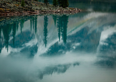 Clearning storm at Moraine Lake