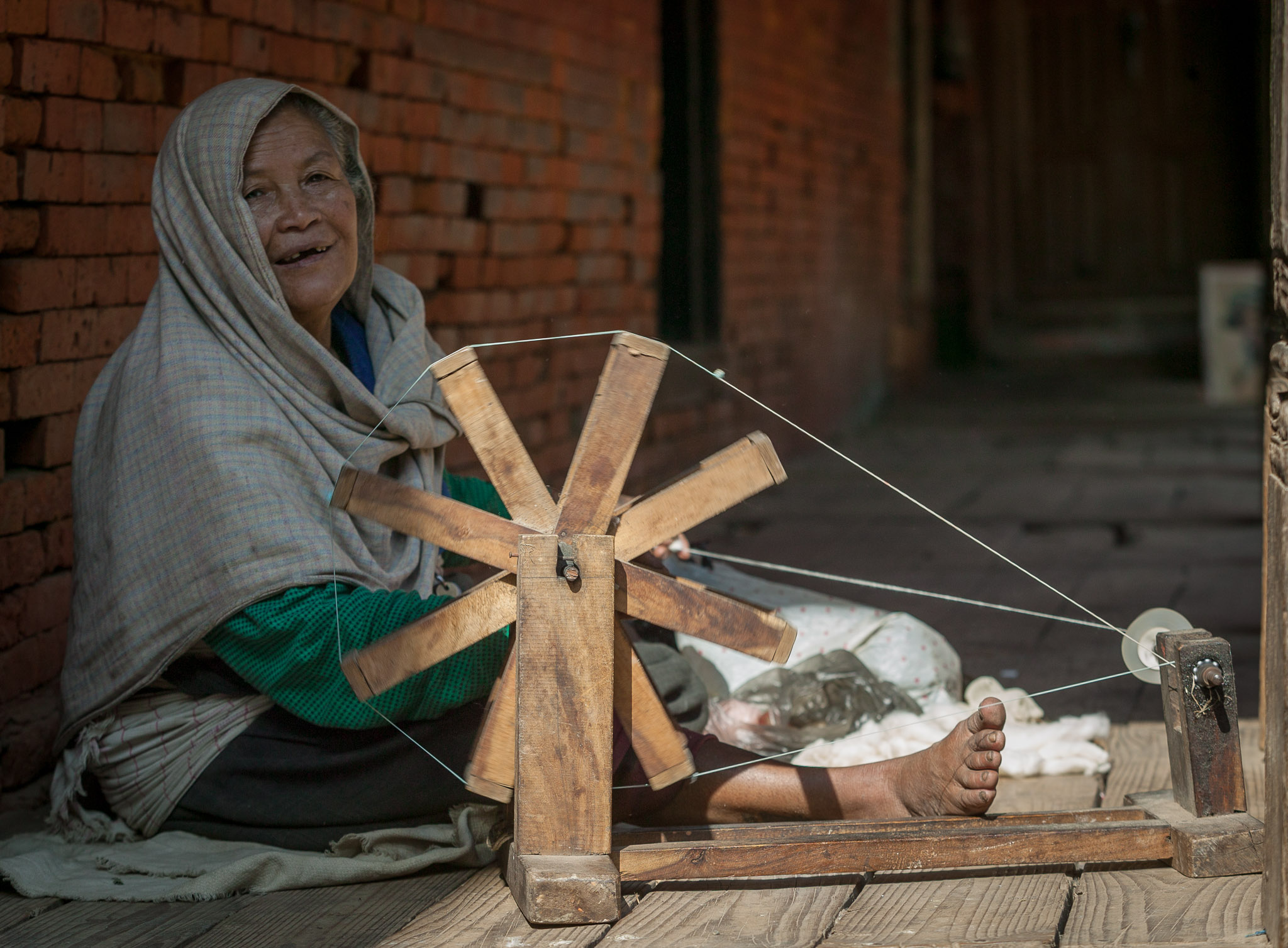 Weaving in Bhaktapur