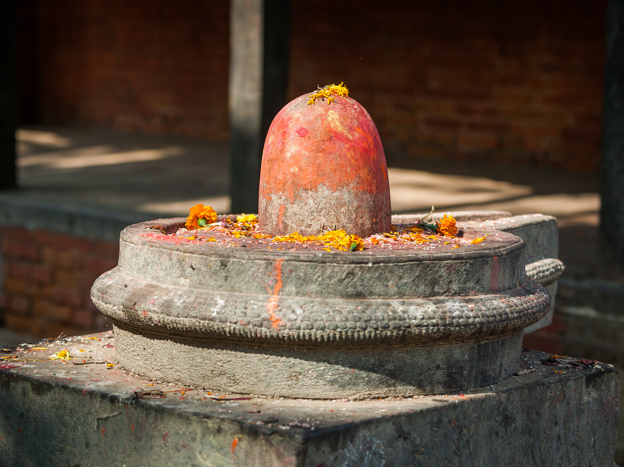 Hindu phalus in Bhaktapur