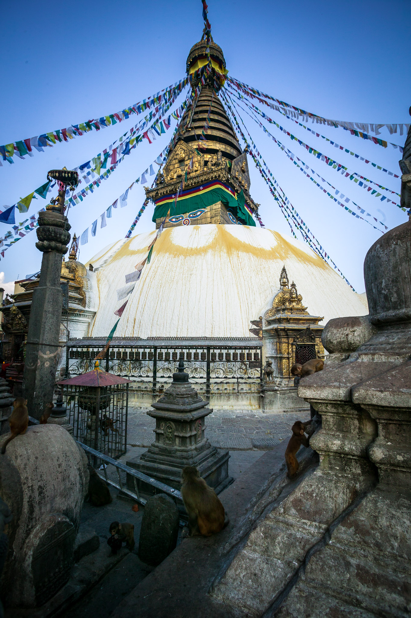 Swayambhunath (or Monkey) Temple