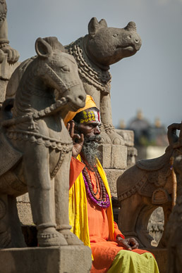 Hindu Sadhu  in Bhaktapur