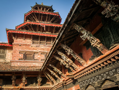 Building off Patan Durbar Square