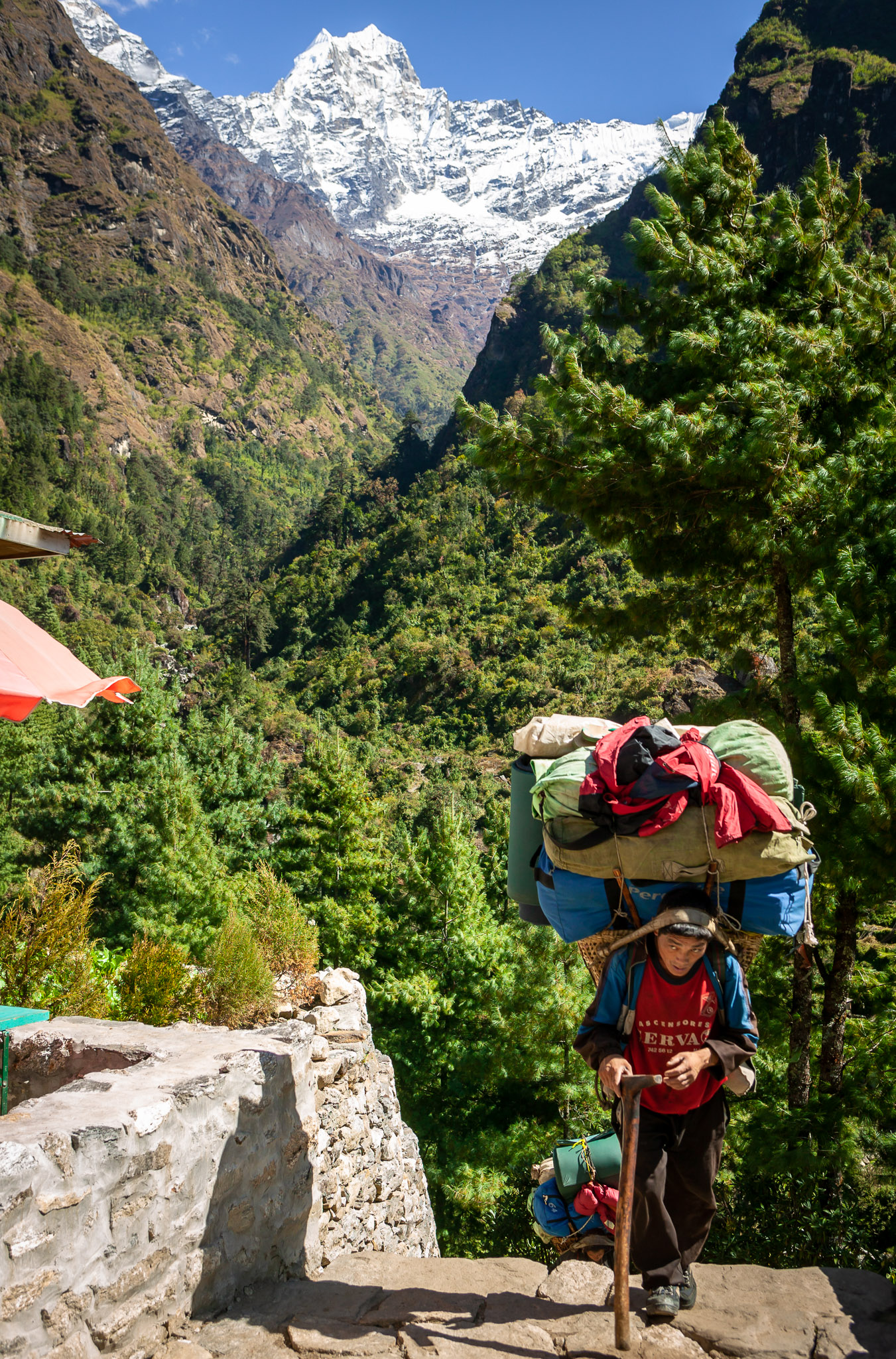 Porters from Nepal's lowlands