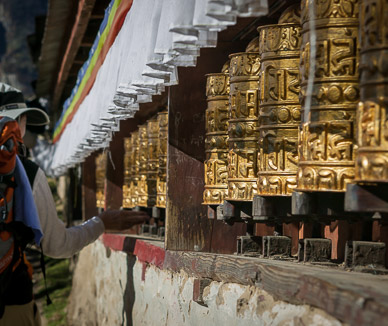 More prayer wheels