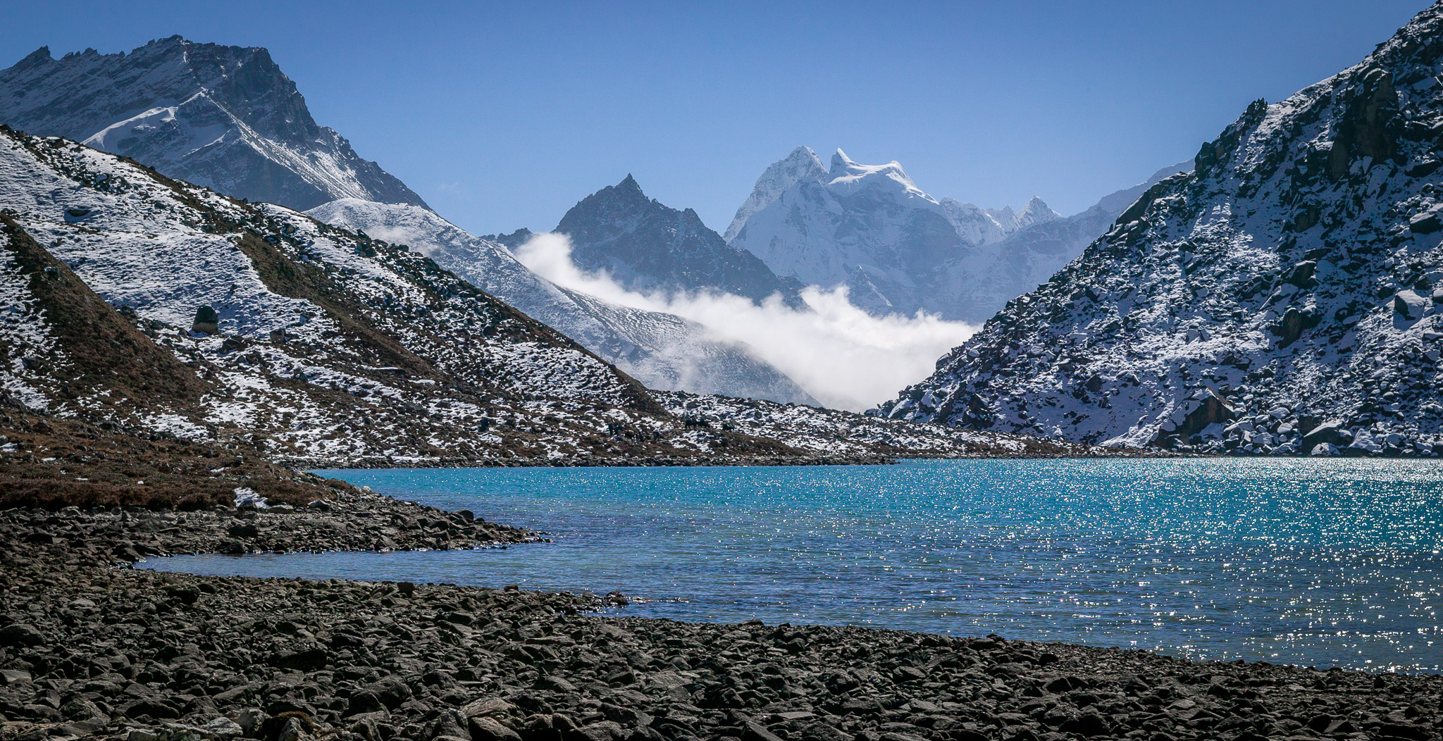 First Gokyo lake