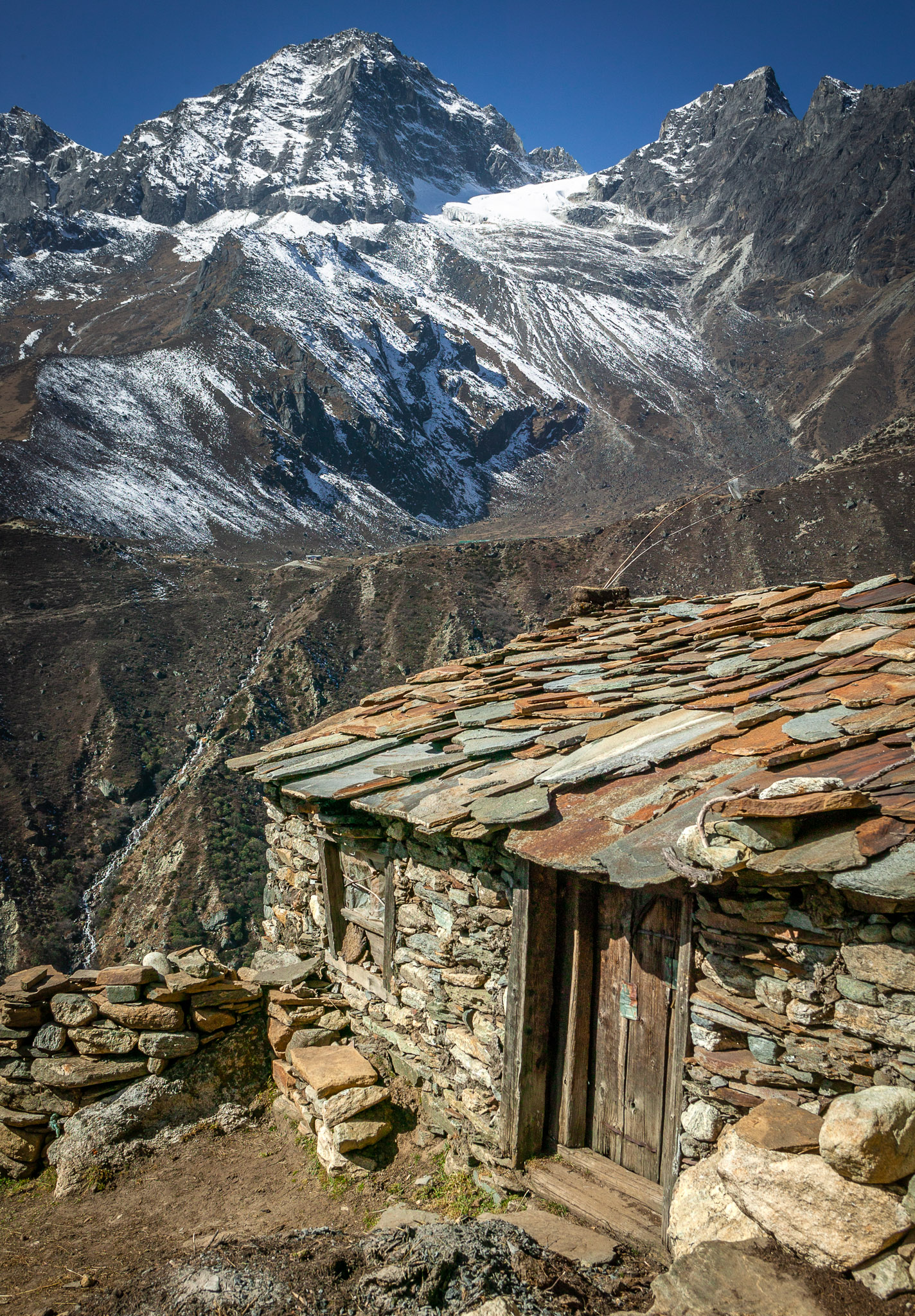 Summer shepherd's hut