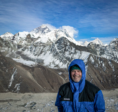 Yours truly on Gokyo Ri, 17,500'