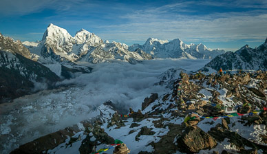 View from Gokyo Ri