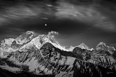 Moonrise over Everest Group