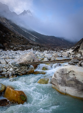 Dudh Khosi river below Gokyo