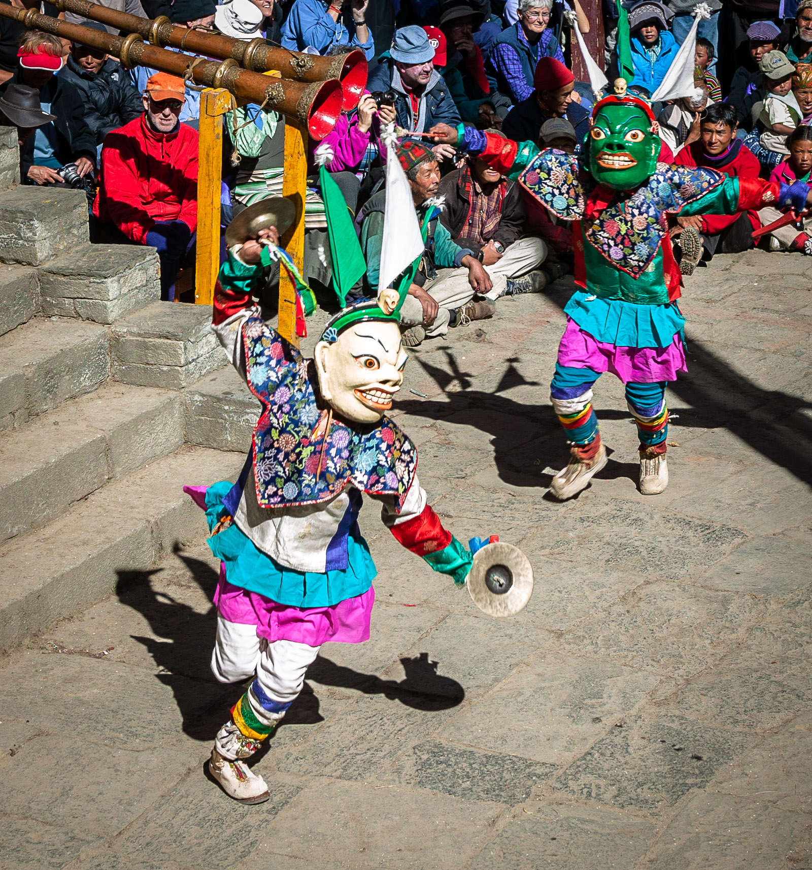 Second day's Dance of the Masks