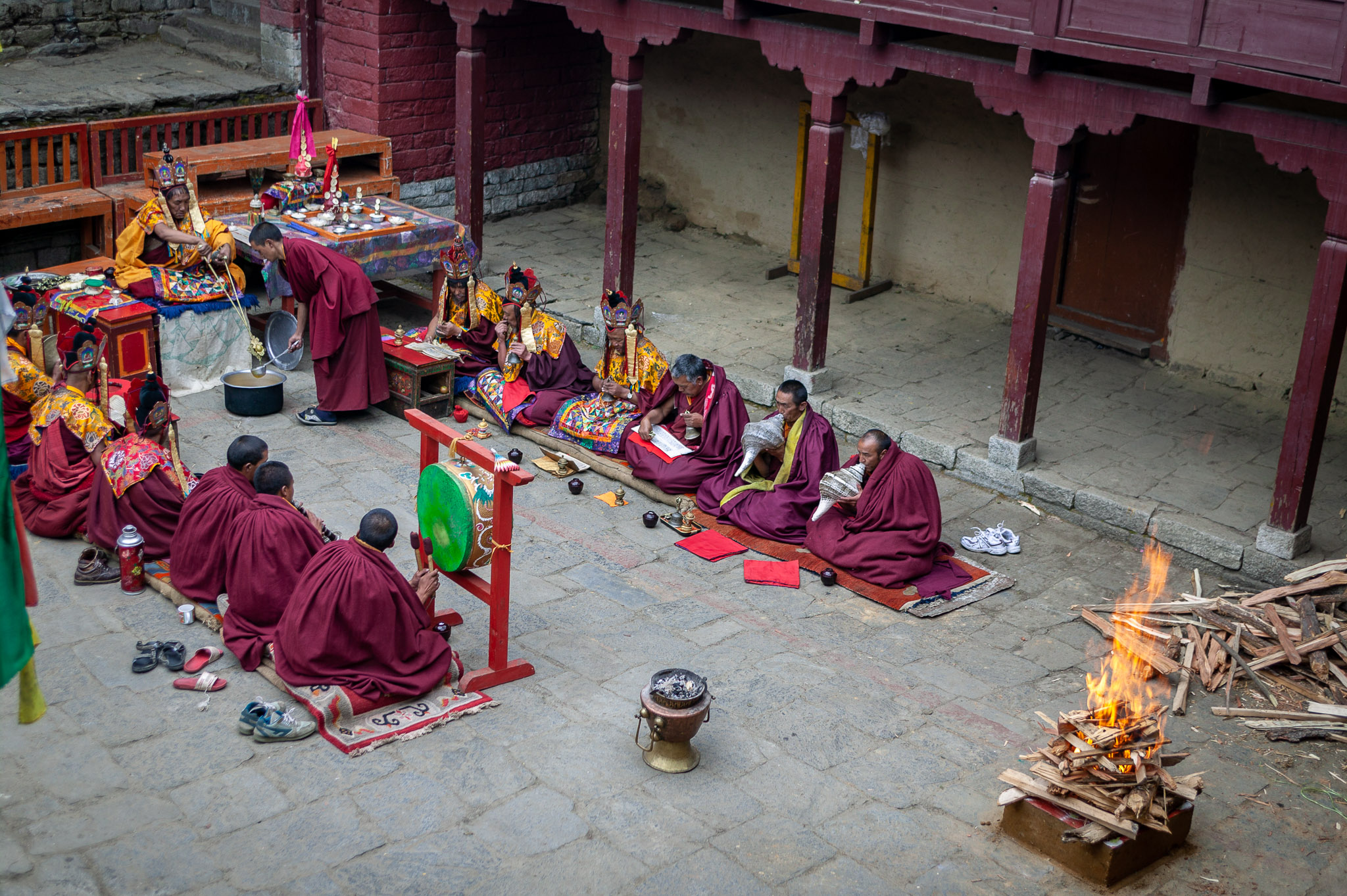 Mani-Rimdu Festival closing ceremony
