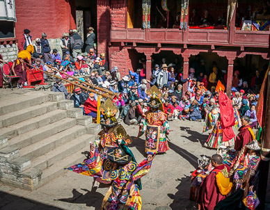 Second day's Dance of the Masks