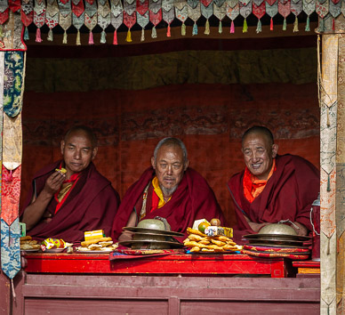 Watching the god of longevity